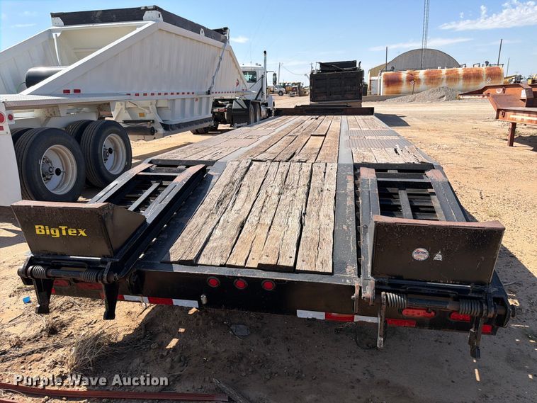 image for item EX0013 2012 Big Tex 4XPH-24+5 equipment trailer