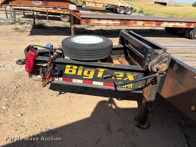 image for item EX0013 2012 Big Tex 4XPH-24+5 equipment trailer