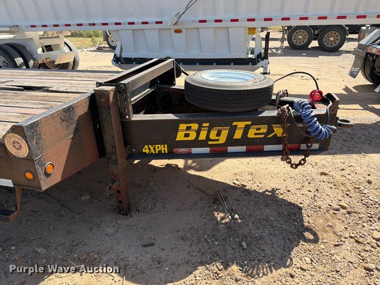 image for item EX0013 2012 Big Tex 4XPH-24+5 equipment trailer