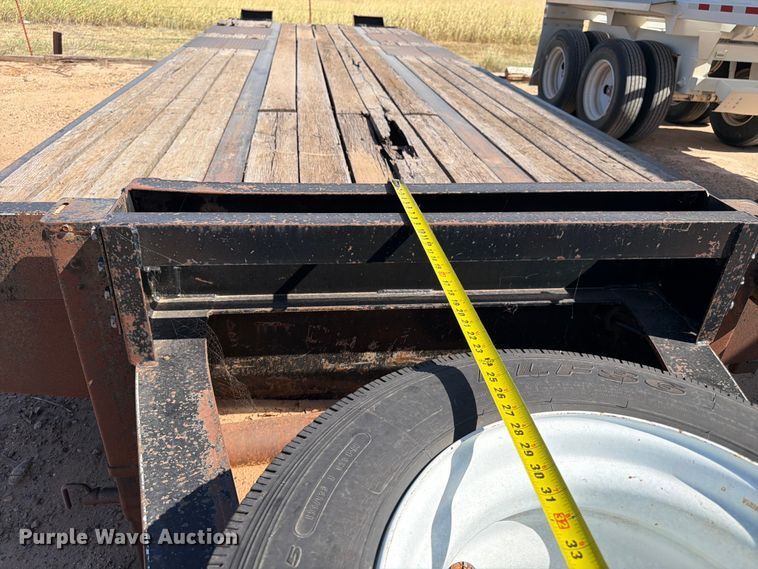 image for item EX0013 2012 Big Tex 4XPH-24+5 equipment trailer