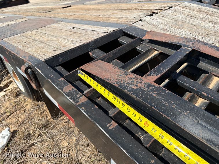 image for item EX0013 2012 Big Tex 4XPH-24+5 equipment trailer