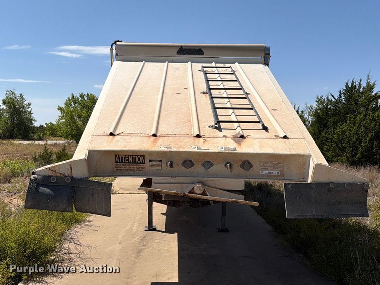 image for item EX0014 2013 Construction Trailer Specialists BDT-40 bottom dump trailer