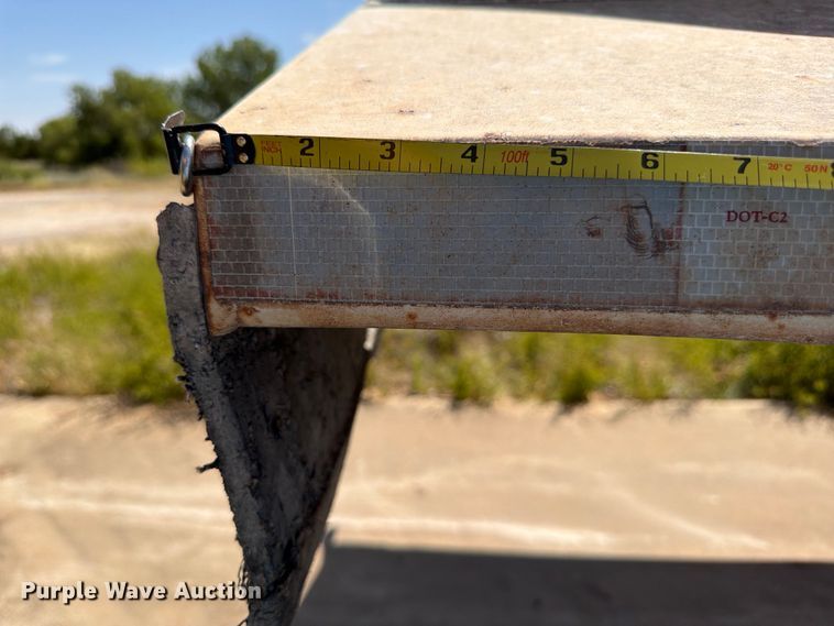 image for item EX0014 2013 Construction Trailer Specialists BDT-40 bottom dump trailer