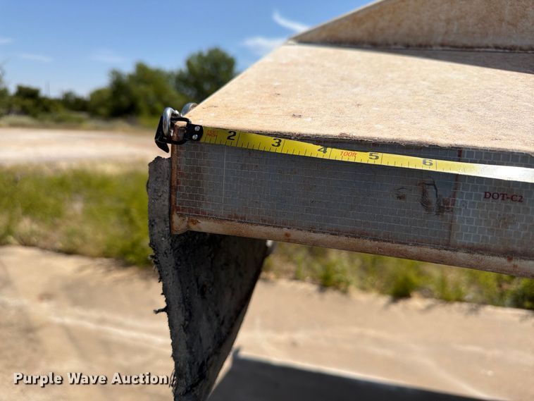image for item EX0014 2013 Construction Trailer Specialists BDT-40 bottom dump trailer