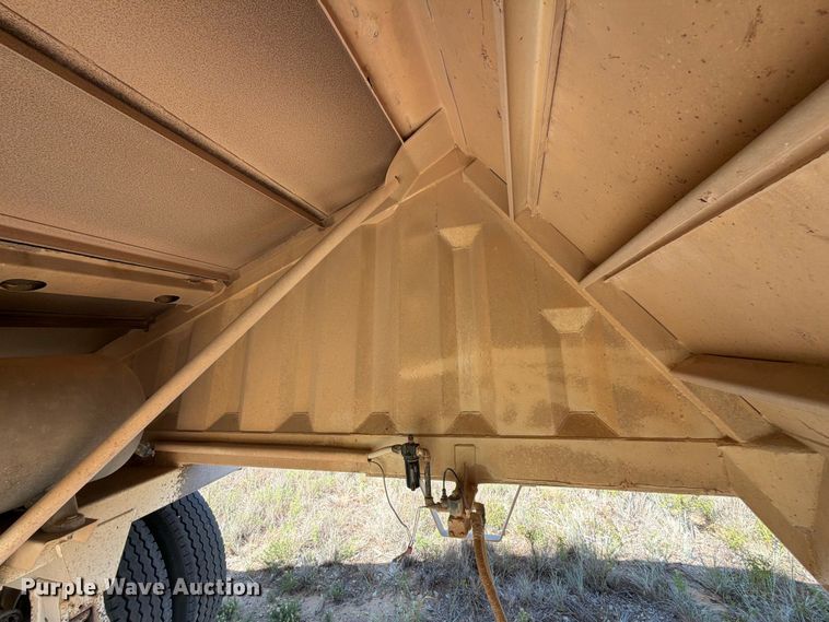 image for item EX0014 2013 Construction Trailer Specialists BDT-40 bottom dump trailer