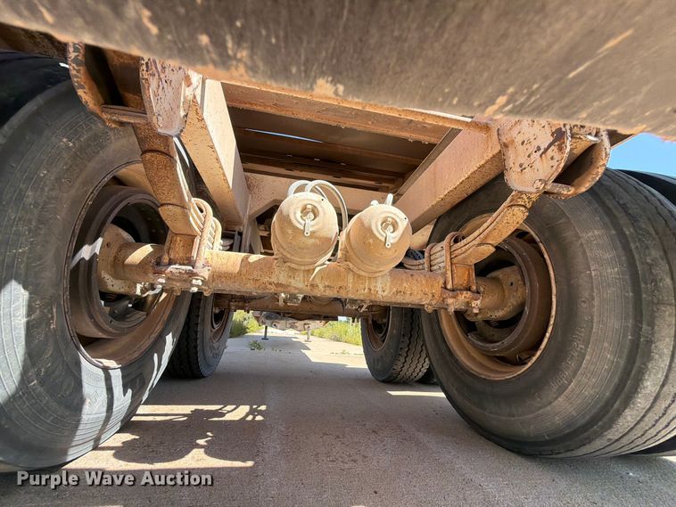 image for item EX0014 2013 Construction Trailer Specialists BDT-40 bottom dump trailer