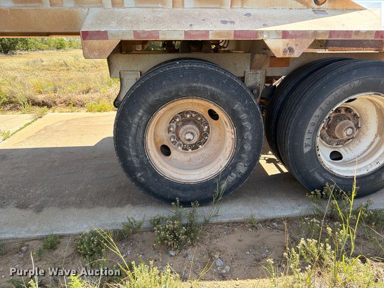 image for item EX0014 2013 Construction Trailer Specialists BDT-40 bottom dump trailer
