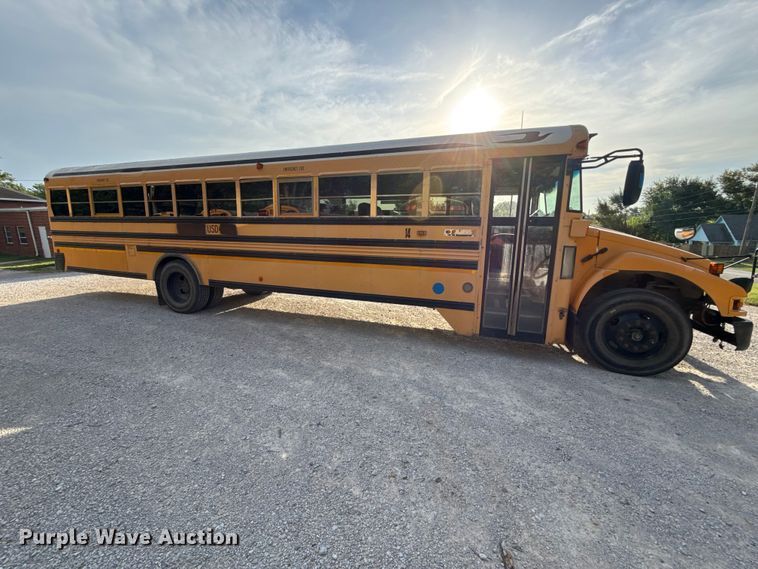 image for item EX2174 2007 Blue Bird Vision school bus