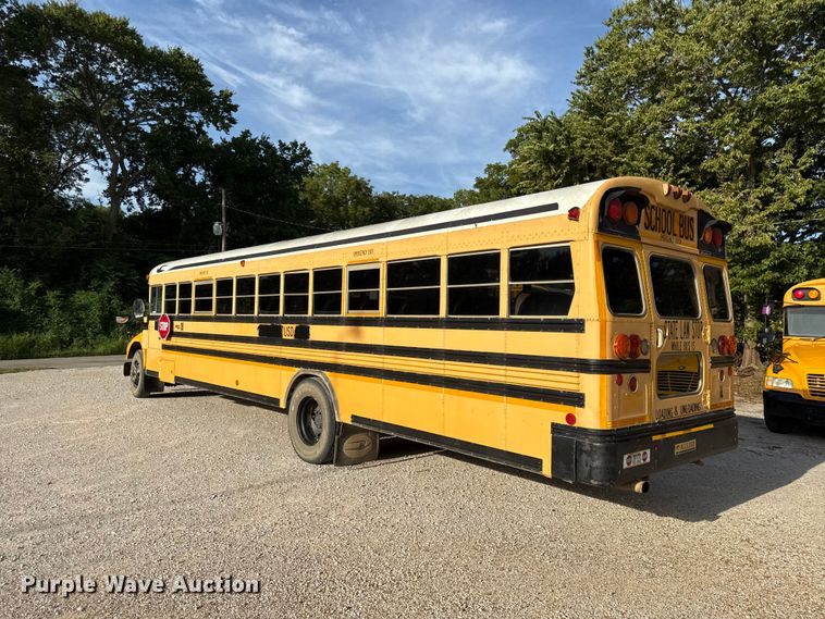 image for item EX2174 2007 Blue Bird Vision school bus