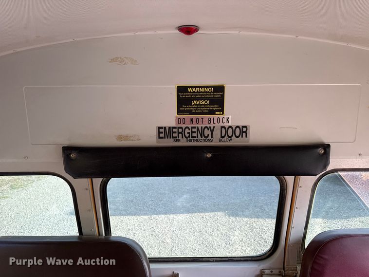 image for item EX2174 2007 Blue Bird Vision school bus