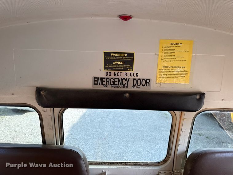 image for item EX2175 2006 Blue Bird Vision school bus