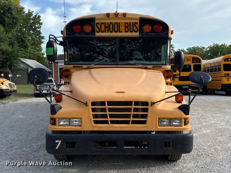 image for item EX2176 2007 Blue Bird Vision school bus