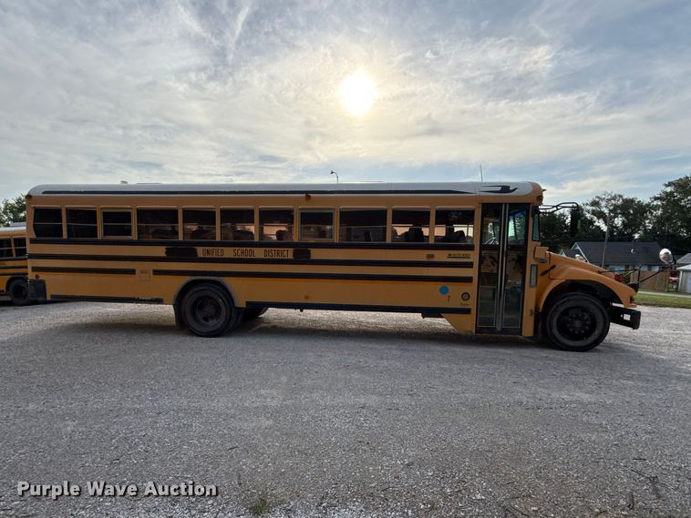 image for item EX2176 2007 Blue Bird Vision school bus