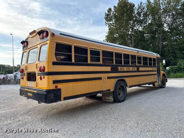 image for item EX2176 2007 Blue Bird Vision school bus