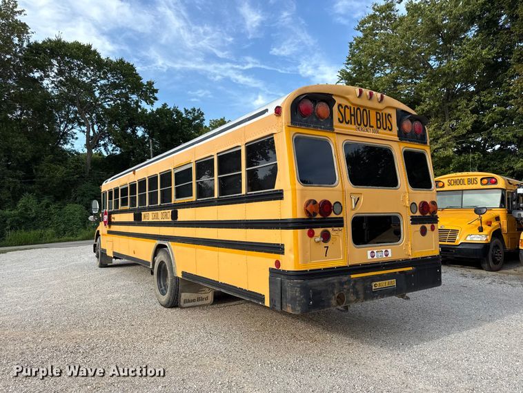image for item EX2176 2007 Blue Bird Vision school bus