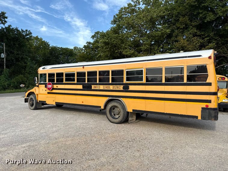 image for item EX2176 2007 Blue Bird Vision school bus