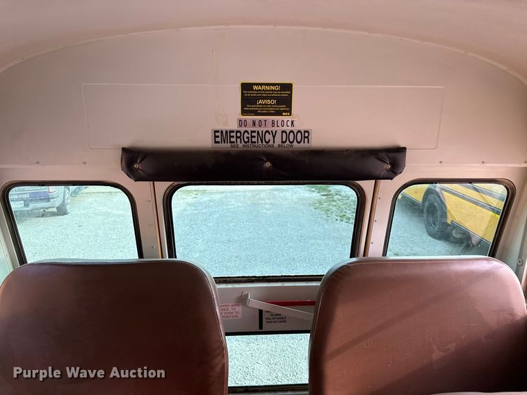 image for item EX2176 2007 Blue Bird Vision school bus
