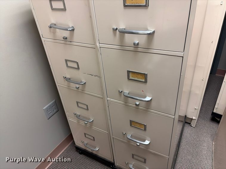 image for item EX2216 (3) filing cabinets
