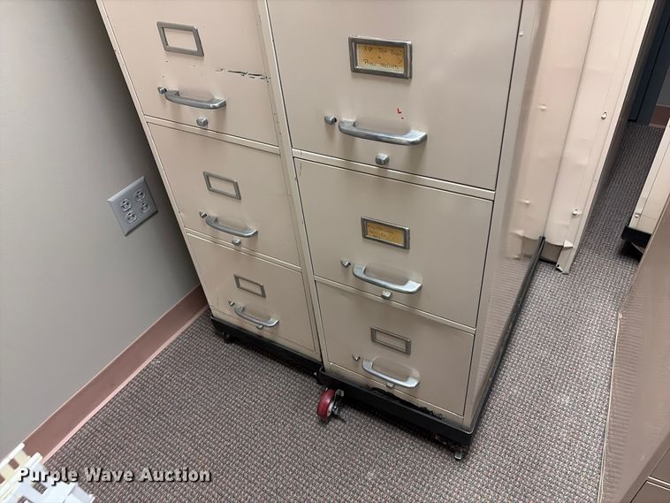 image for item EX2216 (3) filing cabinets