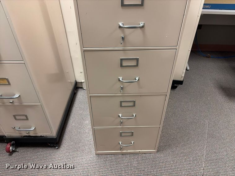 image for item EX2216 (3) filing cabinets