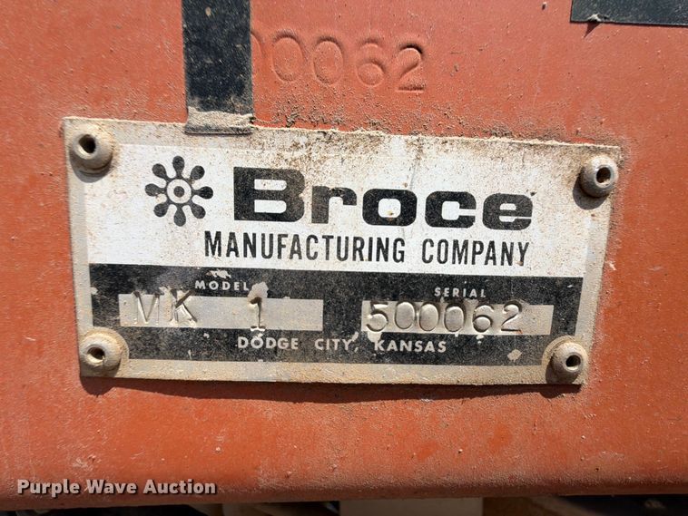 image for item EX2594 Broce MK1 sweeper