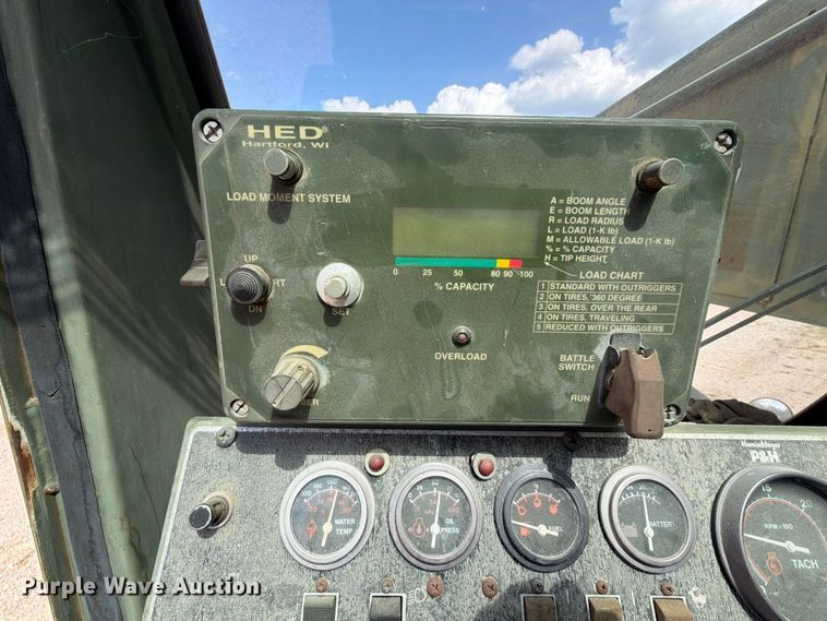 image for item EX2595 1989 Harnischfeger HSHMC-25 crane