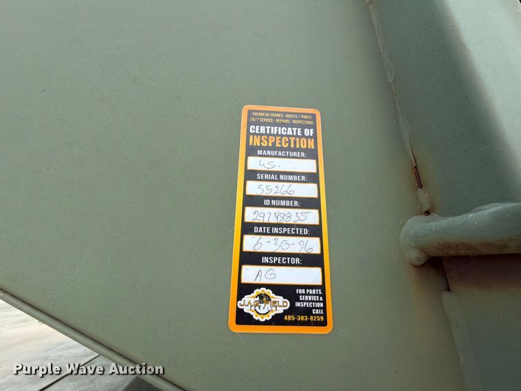 image for item EX2595 1989 Harnischfeger HSHMC-25 crane