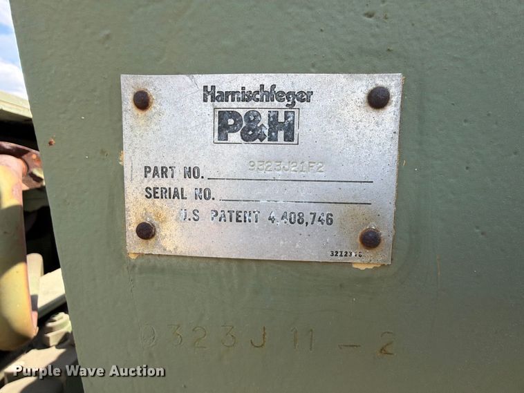 image for item EX2595 1989 Harnischfeger HSHMC-25 crane