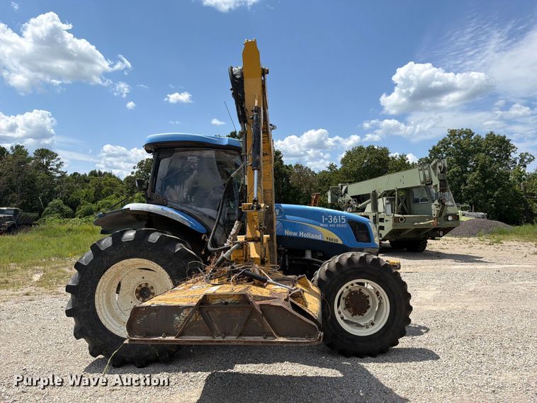 image for item EX2596 2010 New Holland T6030 MFWD tractor