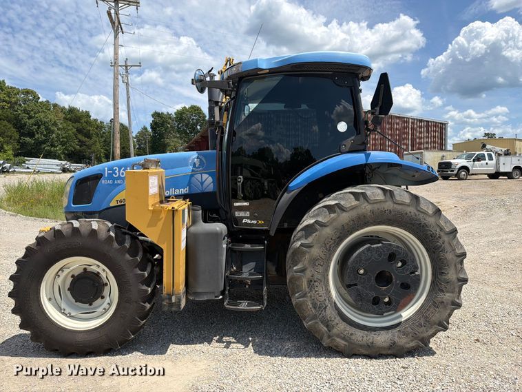 image for item EX2596 2010 New Holland T6030 MFWD tractor