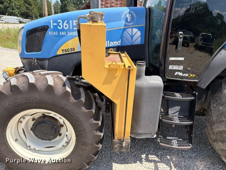 image for item EX2596 2010 New Holland T6030 MFWD tractor
