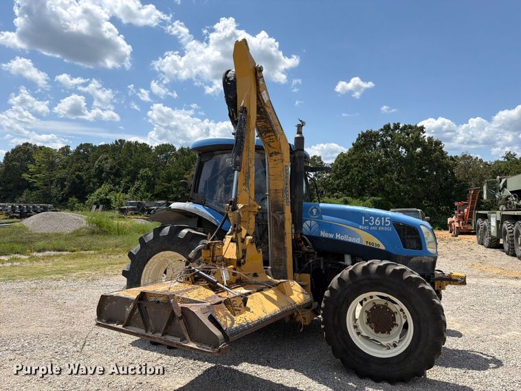 image for item EX2596 2010 New Holland T6030 MFWD tractor