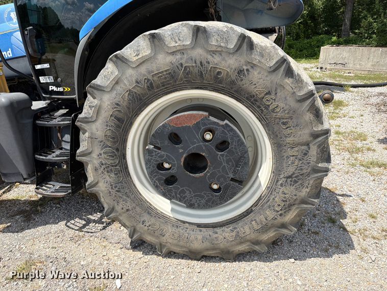 image for item EX2596 2010 New Holland T6030 MFWD tractor