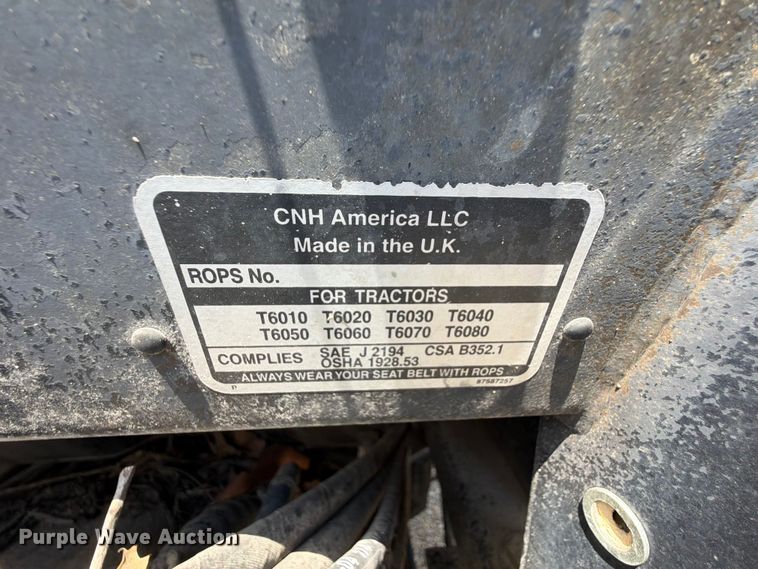 image for item EX2596 2010 New Holland T6030 MFWD tractor
