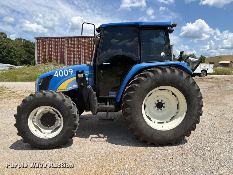 image for item EX2598 2012 New Holland T5050 MFWD tractor
