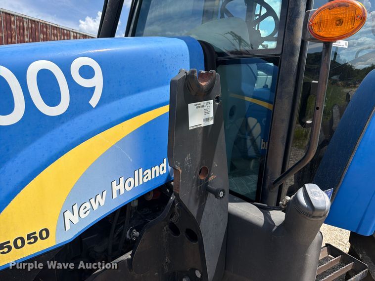 image for item EX2598 2012 New Holland T5050 MFWD tractor