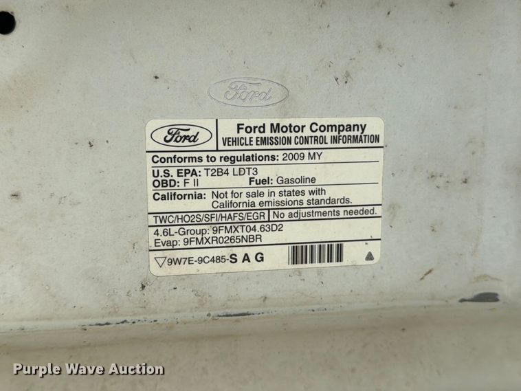 image for item EX4112 2009 Ford F150 pickup truck