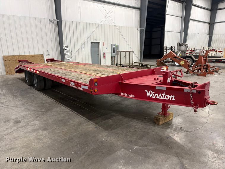 image for item FC3292 2019 Winston Pro Series 10 Ton equipment trailer
