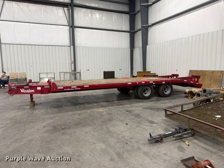 image for item FC3292 2019 Winston Pro Series 10 Ton equipment trailer