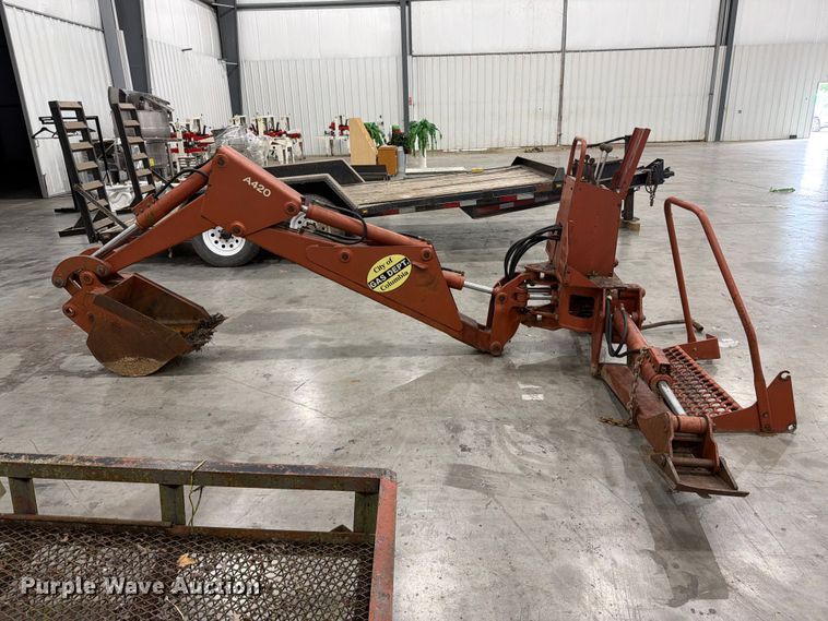 image for item FC3295 Charles Machine Works A420 backhoe attachment