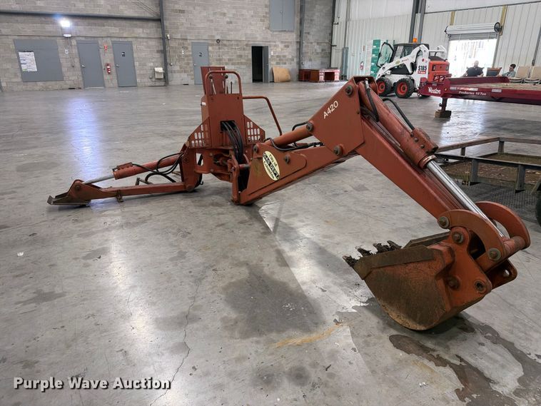 image for item FC3295 Charles Machine Works A420 backhoe attachment