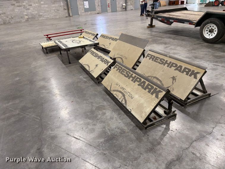 image for item FC3297 FreshPark portable skateboard obstacles