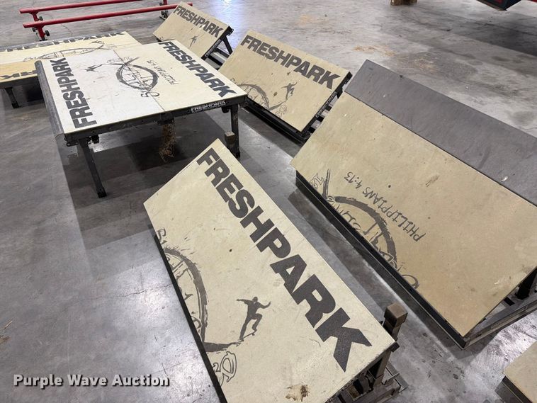 image for item FC3297 FreshPark portable skateboard obstacles