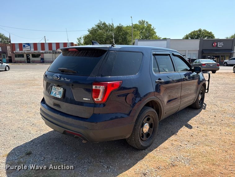 image for item FC4164 2016 Ford Explorer Police Interceptor SUV