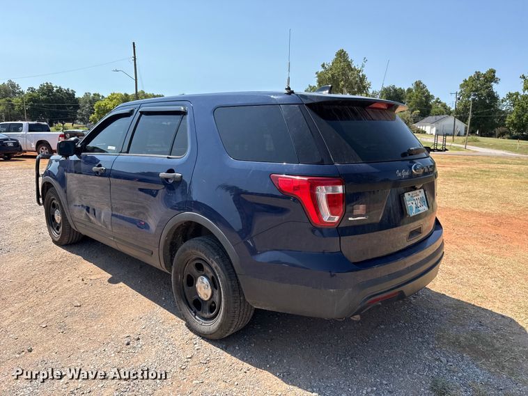 image for item FC4164 2016 Ford Explorer Police Interceptor SUV
