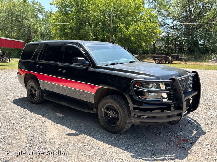 image for item FC4167 2016 Chevrolet Tahoe Police SUV