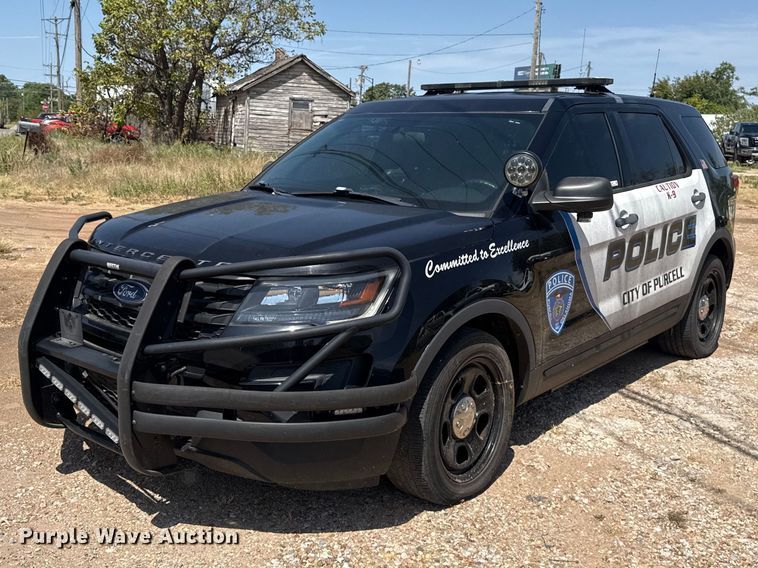 2018 Ford Explorer Police Interceptor SUV