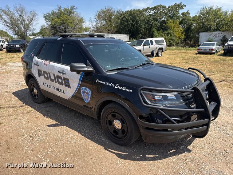 image for item FC4199 2018 Ford Explorer Police Interceptor SUV