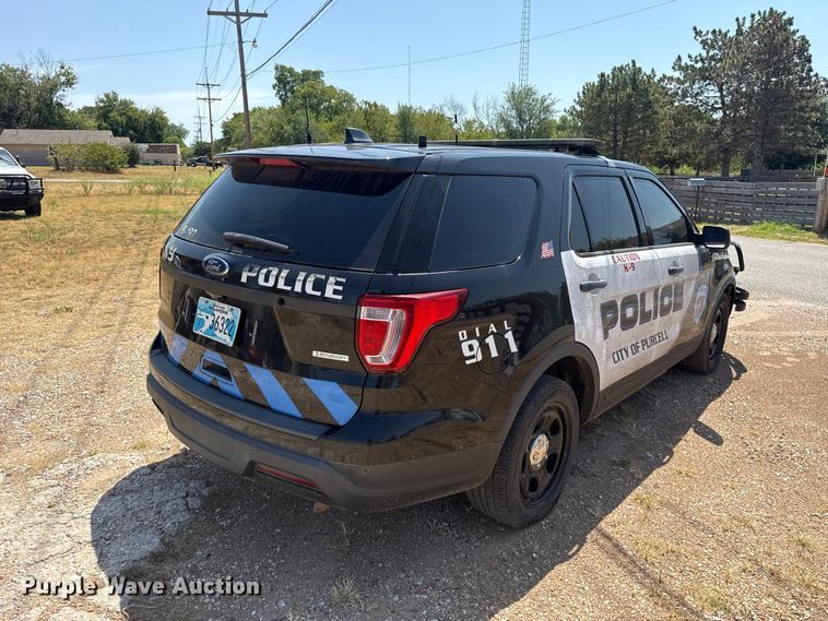 image for item FC4199 2018 Ford Explorer Police Interceptor SUV