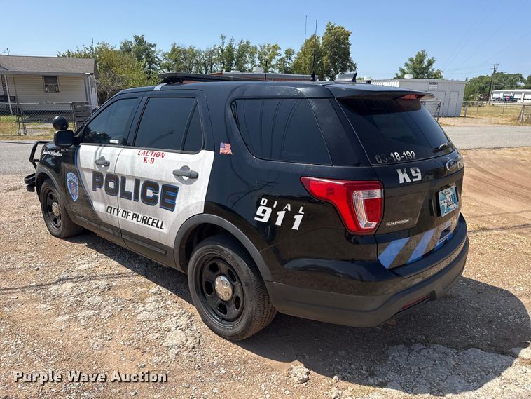 image for item FC4199 2018 Ford Explorer Police Interceptor SUV